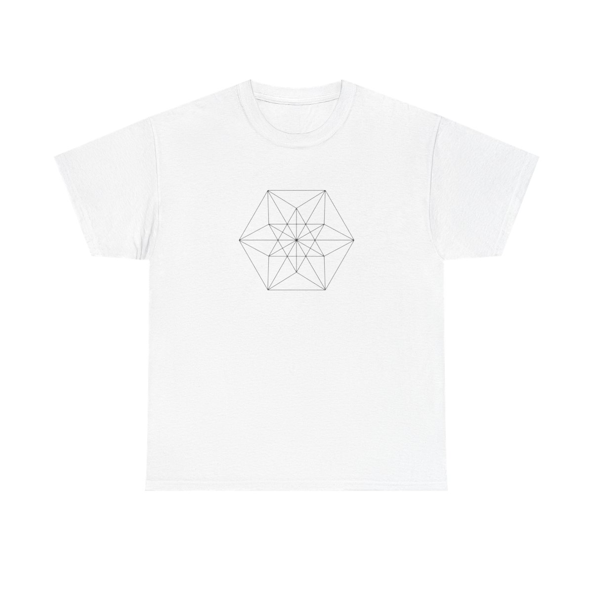 Vector Equilibrium II, Unisex Heavy Cotton Tee