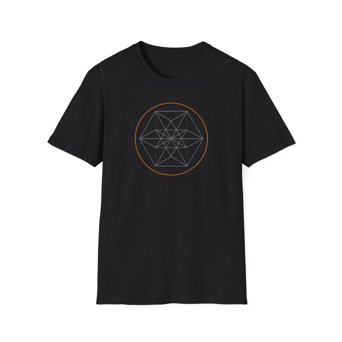 Be Geometric Unisex Softstyle T-Shirt