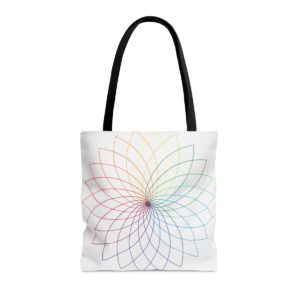 Rainbow AOP Tote Bag